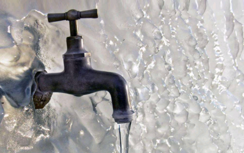 After the winter faucet should...